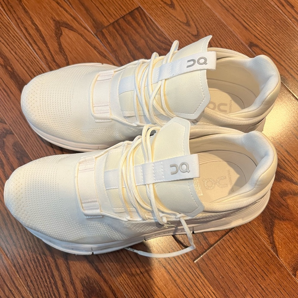 On Running Cloudnova All White Sneakers